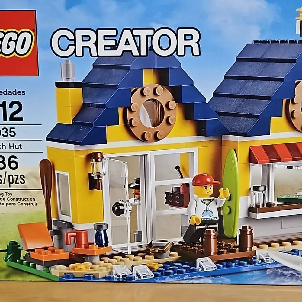Lego 31035 Beach Hut House Creator 3 in 1 Set Sealed Retired